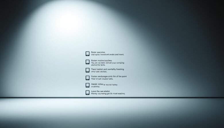 Router security checklist